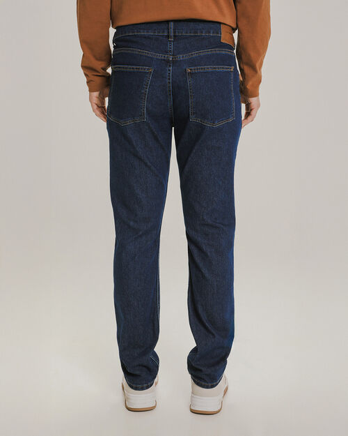 Jeans Slim Azul Marino